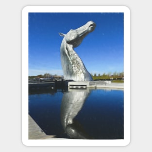 The Kelpies , Helix Park, Falkirk Sticker